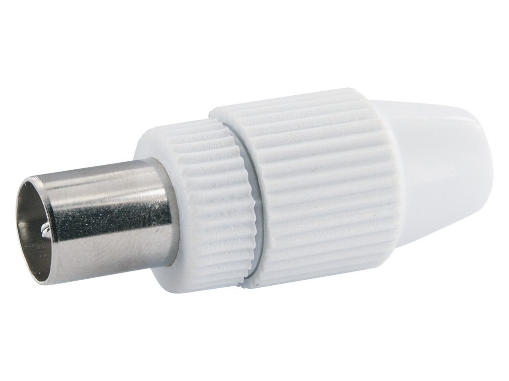 Schwaiger Koax IEC-Stecker kunststoff