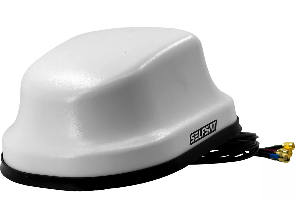 Selfsat MWR 5550 4G-Router mit Dachantenne – white