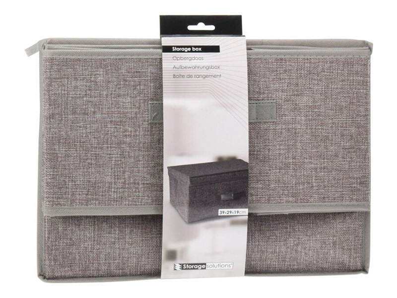 Storage Solutions Aufbewahrungsbox mit Deckel – 39 x 29 x 19 cm