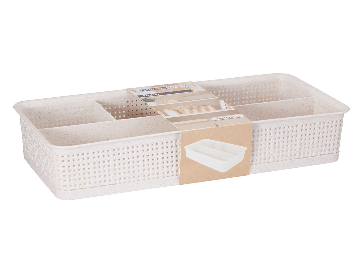 Storage Solutions Aufbewahrungskorb – 34 x 16 x 6 cm