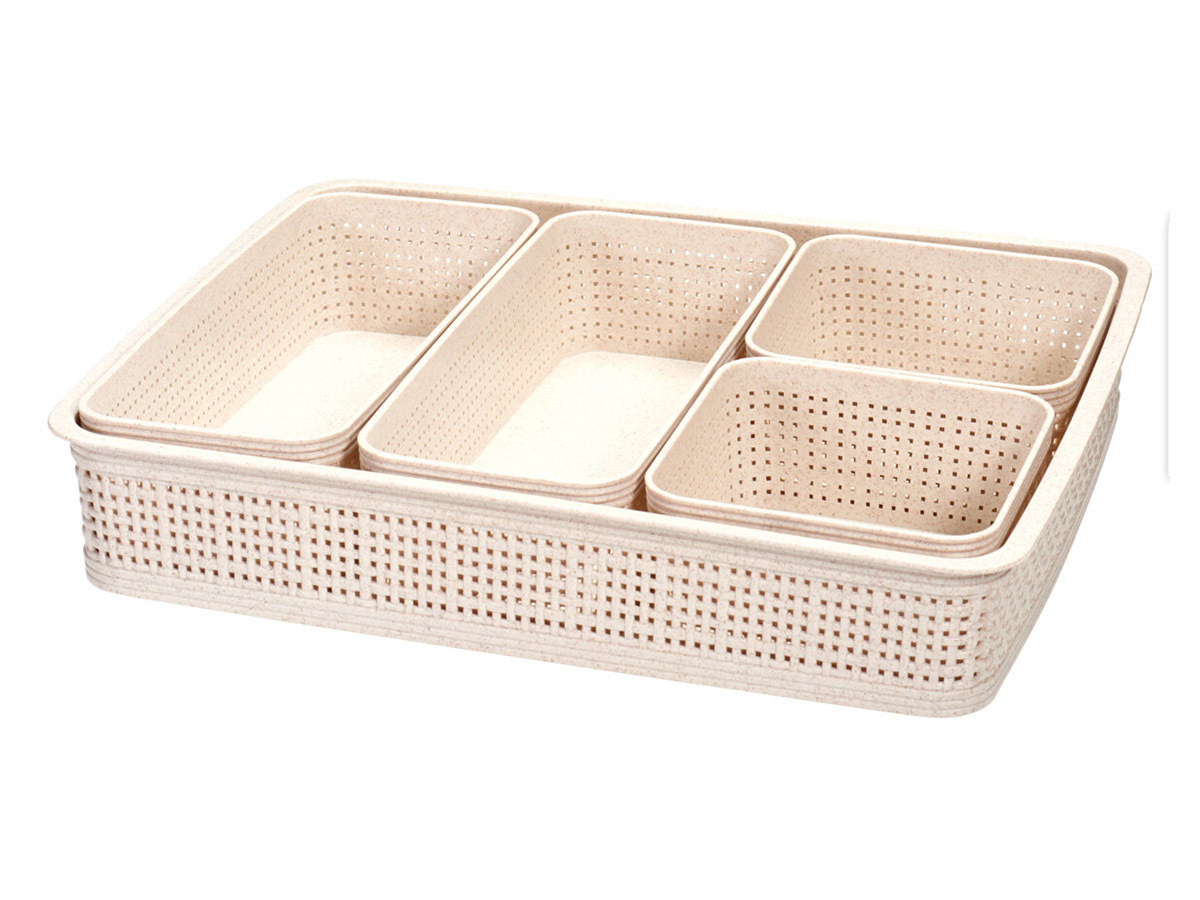 Storage Solutions Aufbewahrungskorb-Set – 5-teilig