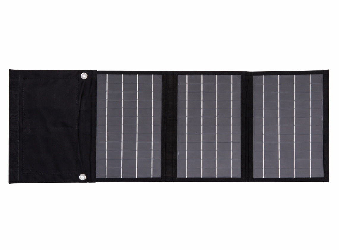 Technaxx TX-207 mit 2x USB-A 21W tragbarem Solarpanel