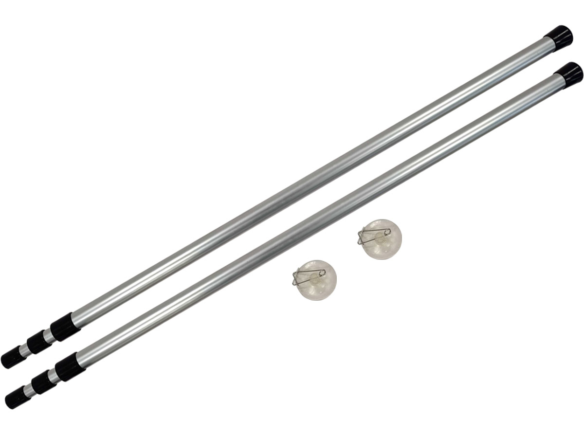 Telta Rear Upright Poles – Andruckstangen