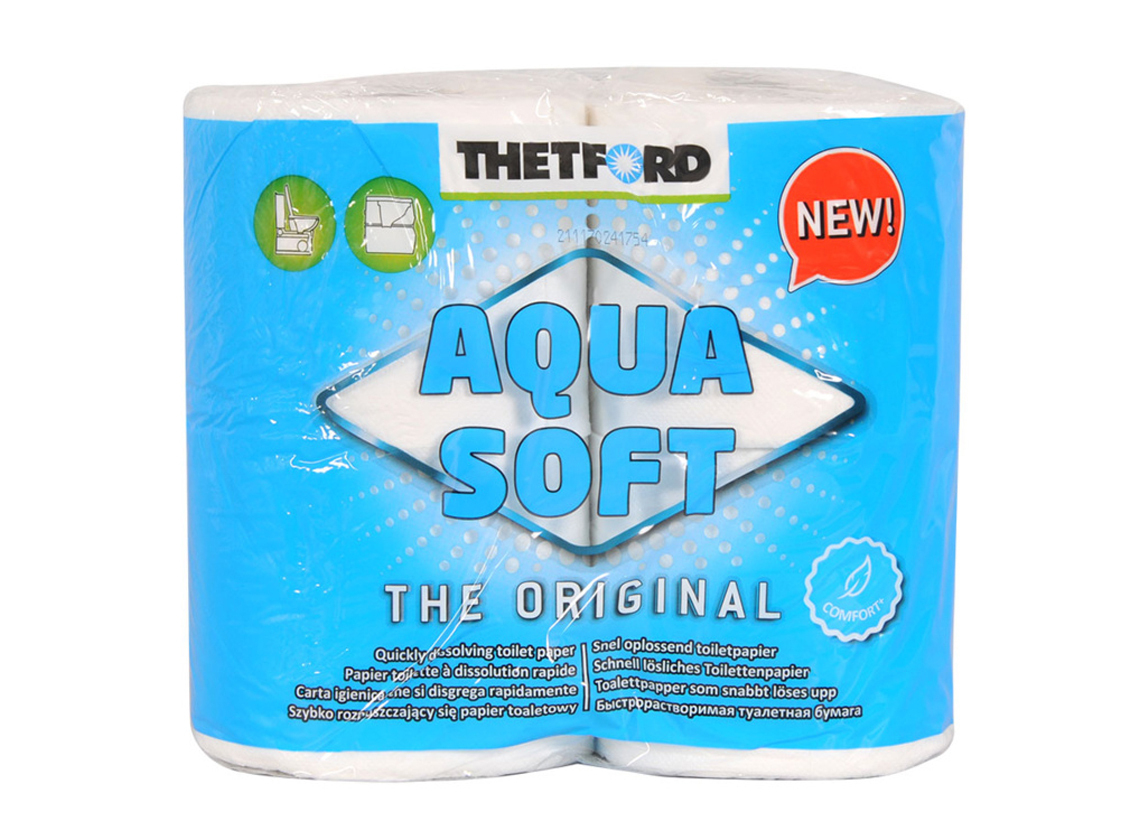 Thetford Aqua Soft Toilettenpapier - 4 Rollen