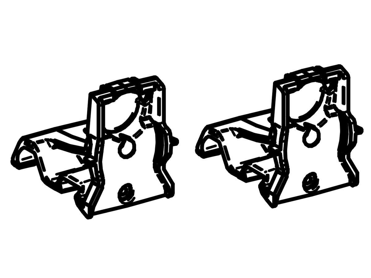 Thule Omnistor Set Halterung Kassette Tension Rafter 6300