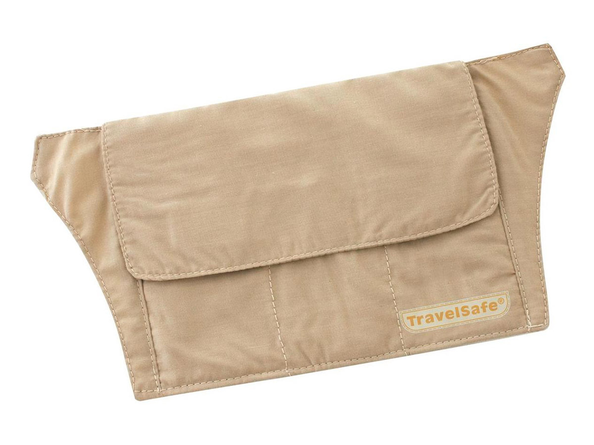TravelSafe Large Beige Moneybelt