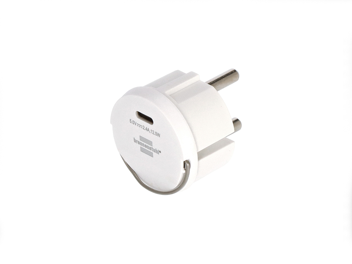Brennenstuhl USB-C-Steckdosenadapter 2,4A – White