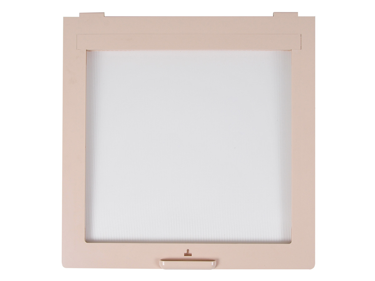 Rahmen mit Fliegengitter – Beige