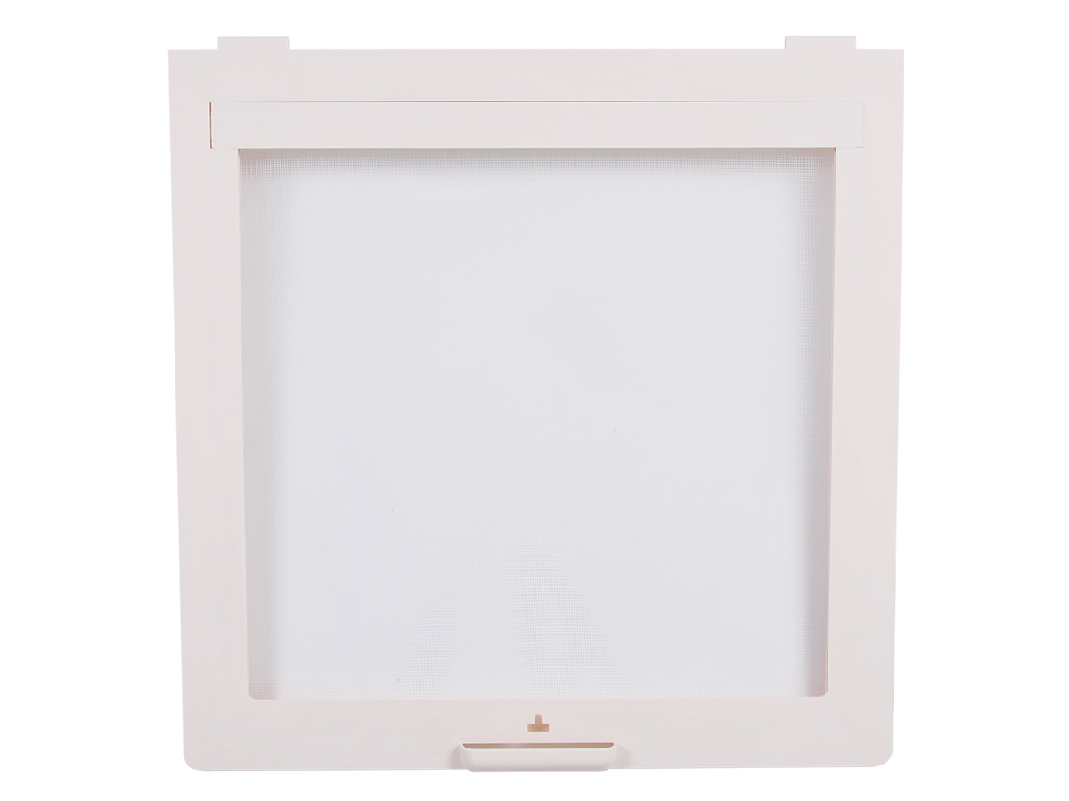 Rahmen mit Fliegengitter – White